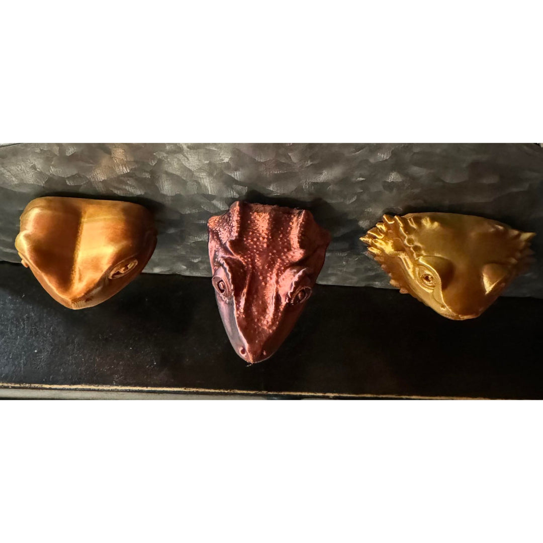 Reptile Head Magnets